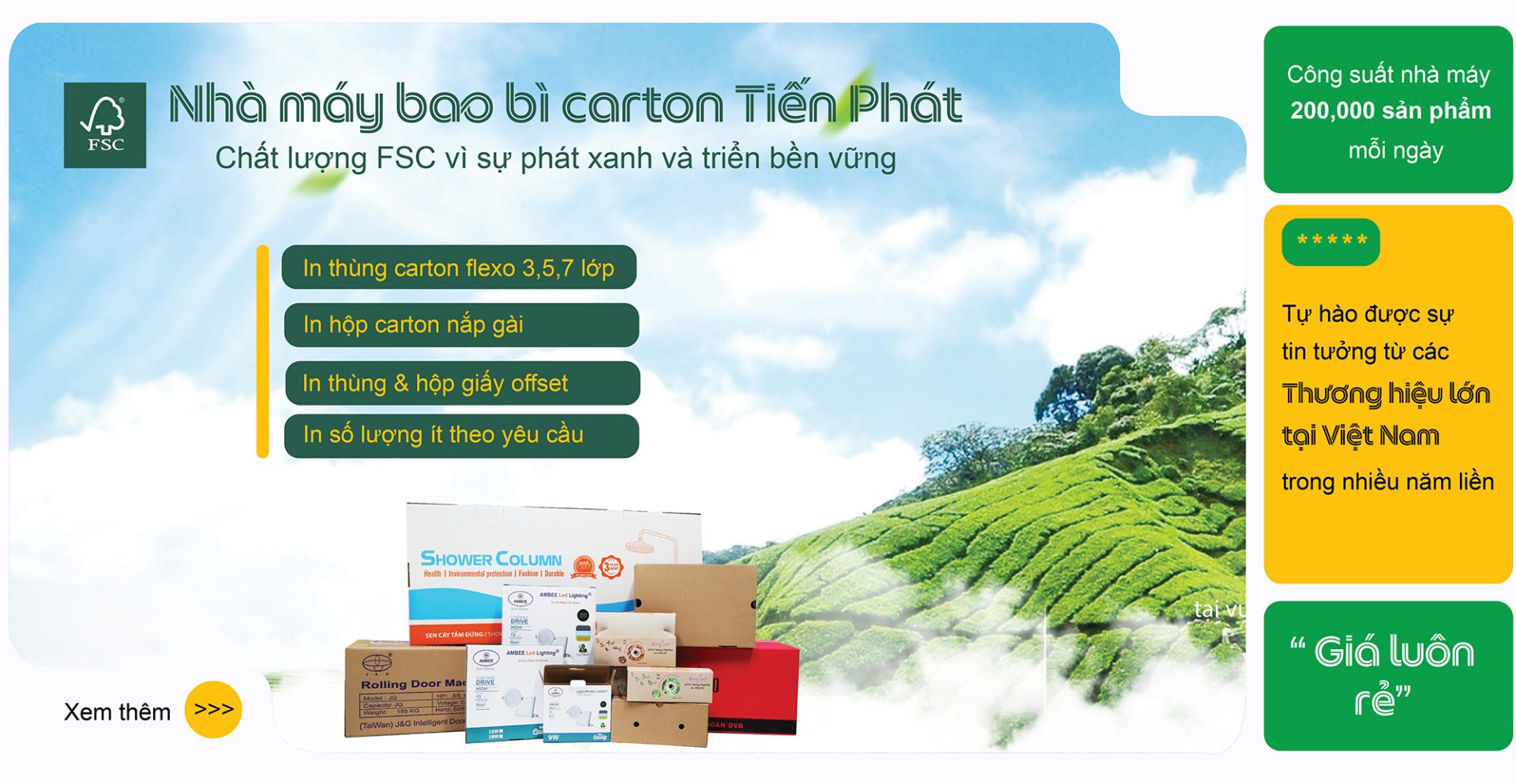 CÔNG TY TNHH BAO BÌ GIẤY TIẾN PHÁT